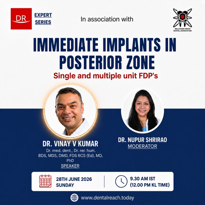 Immediate Implants in Posterior Zone : Single and Multiple Unit FDPs