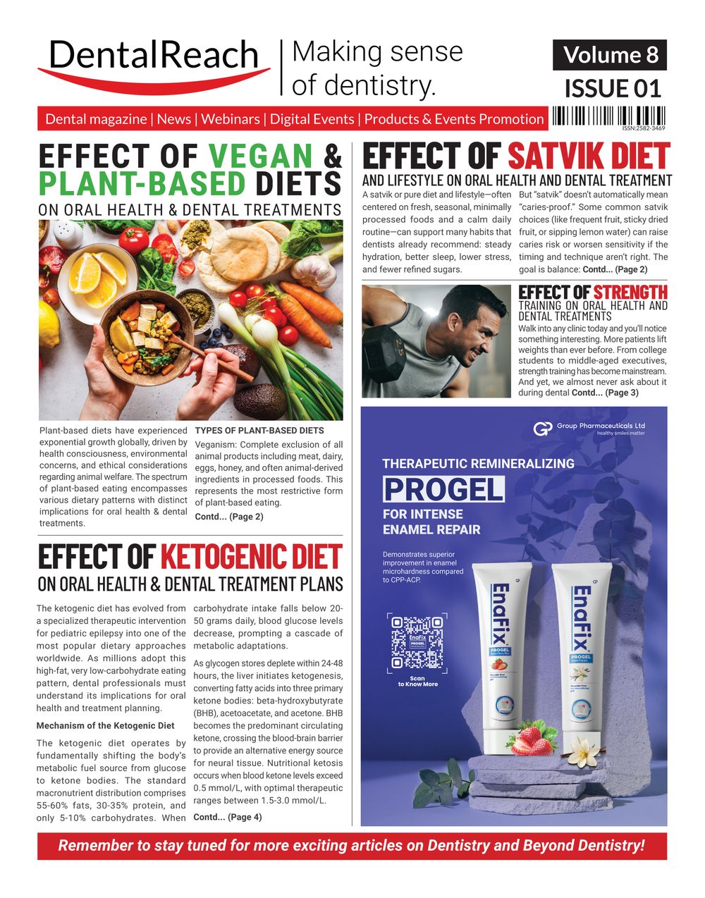 Cover of Effect of Vegan & Plant-Based Diets on Oral Health