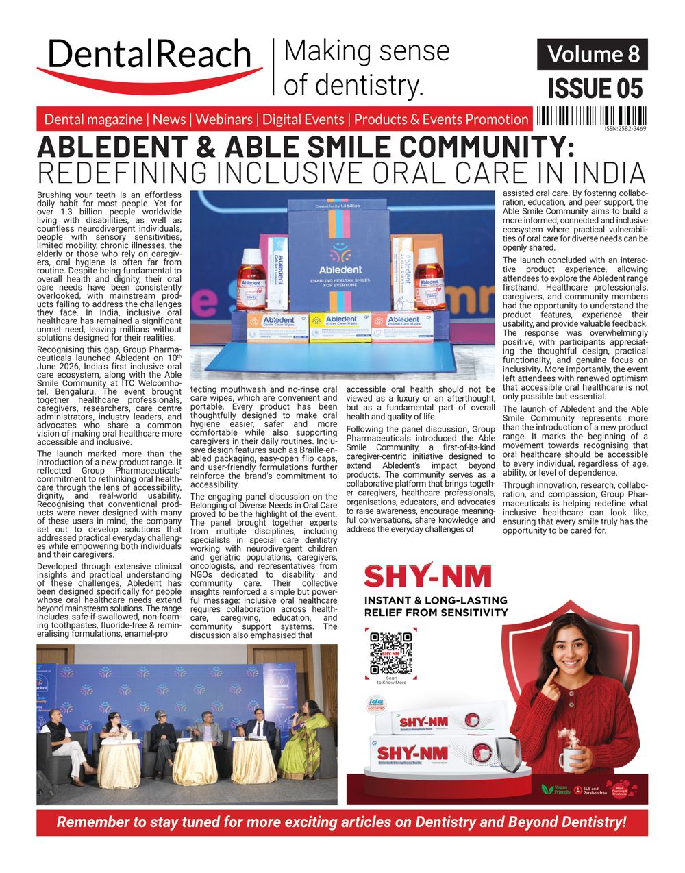 Cover of Abledent & Able Smile Community: Redefining Inclusive Oral Care in India