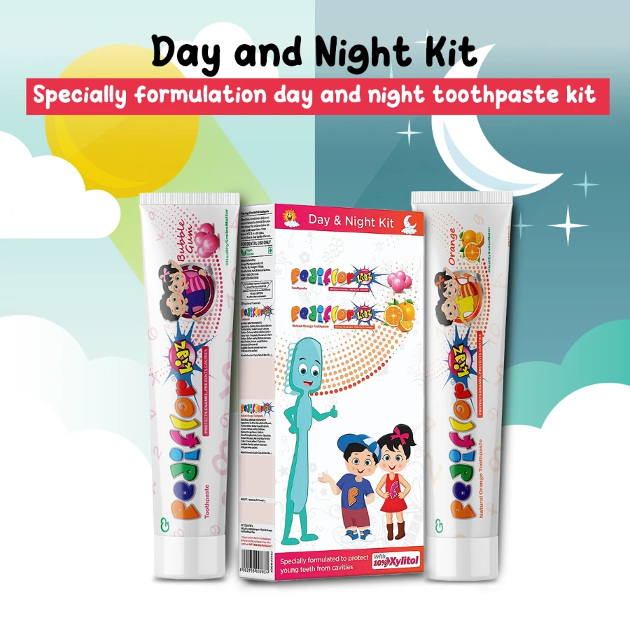 Pediflorkidz day and night kit